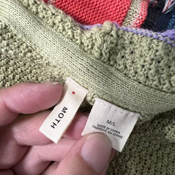 Moth Calexico Fringe Poncho M/L - Picture 9 of 13